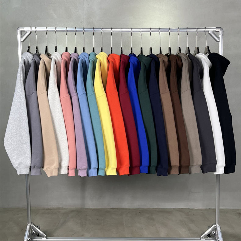 Custom Logo Pullover Hoodies & Sweatshirts Printing Plain Knitted Sweatshirts Sublimated Blank Men Clothing Manufacturer
