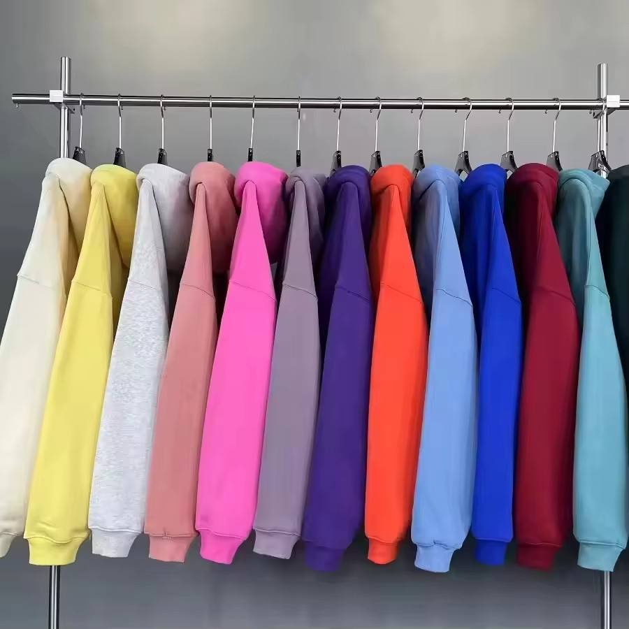 New Arrival Men's Hoodies Sweatshirts Unisex Oversized Pullover Hoodies Custom logo Blank Heavyweight Men Custom Hoodie