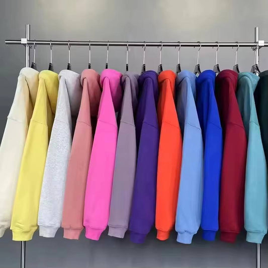 New Arrival Men's Hoodies Sweatshirts Unisex Oversized Pullover Hoodies Custom logo Blank Heavyweight Men Custom Hoodie